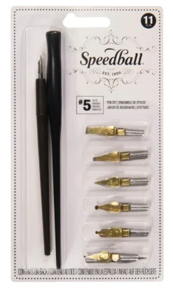Speedball Zestaw do kaligrafii nr 5 Artist - - 11 szt. > Zestawy Do Kaligrafii