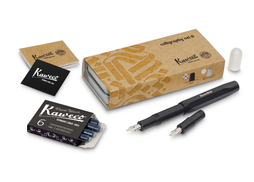 Kaweco Zestaw do kaligrafii Sport Calligraphy Set S - - Black