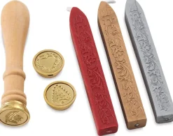 Manuscript Zestaw do lakowania 3 Designs Sealing Set -
