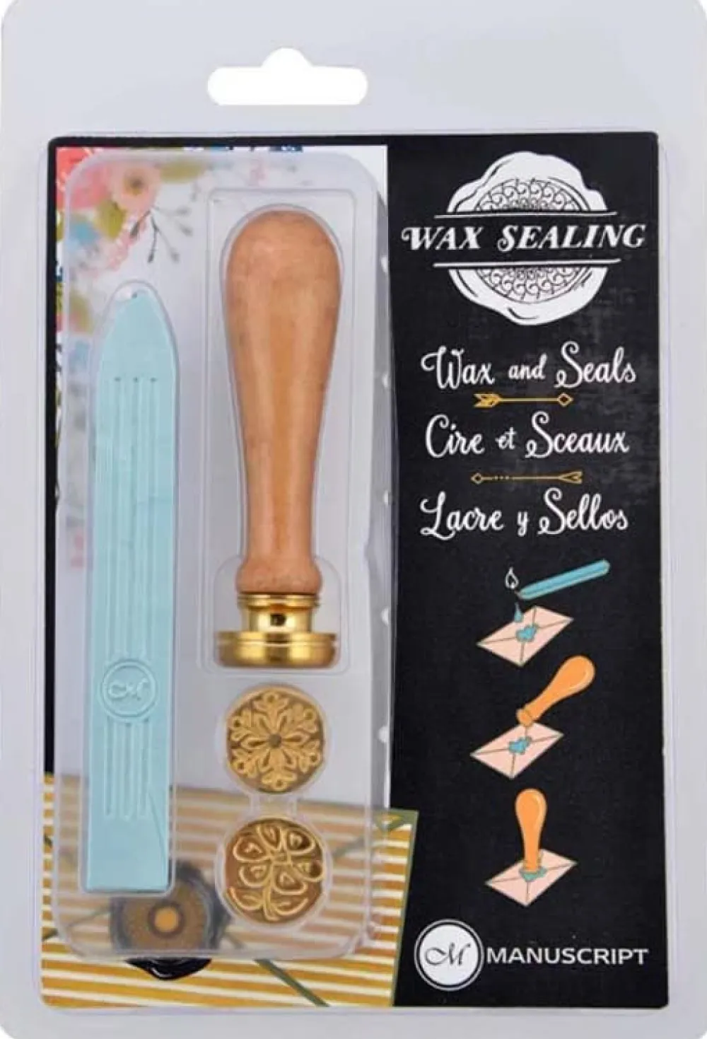 Manuscript Zestaw do lakowania - - Decorative Sealing Set Seasons > Lakowanie Kopert