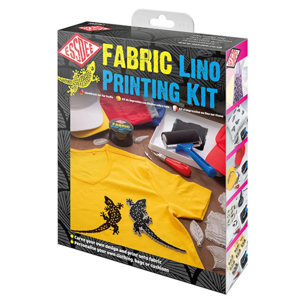 Essdee Zestaw do linorytu Fabric Lino Printing Kit -