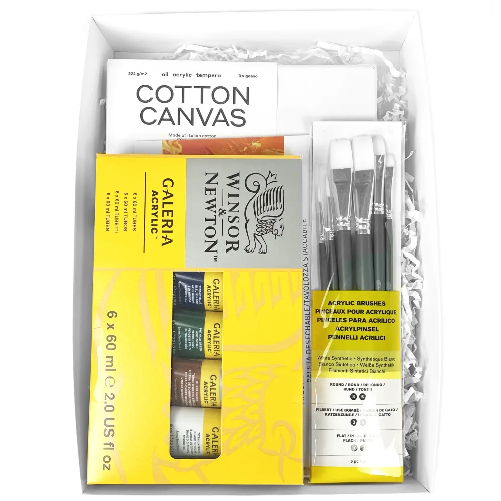 PaperConcept Zestaw do malarstwa akrylowego Acrylic Set - > Farby Akrylowe
