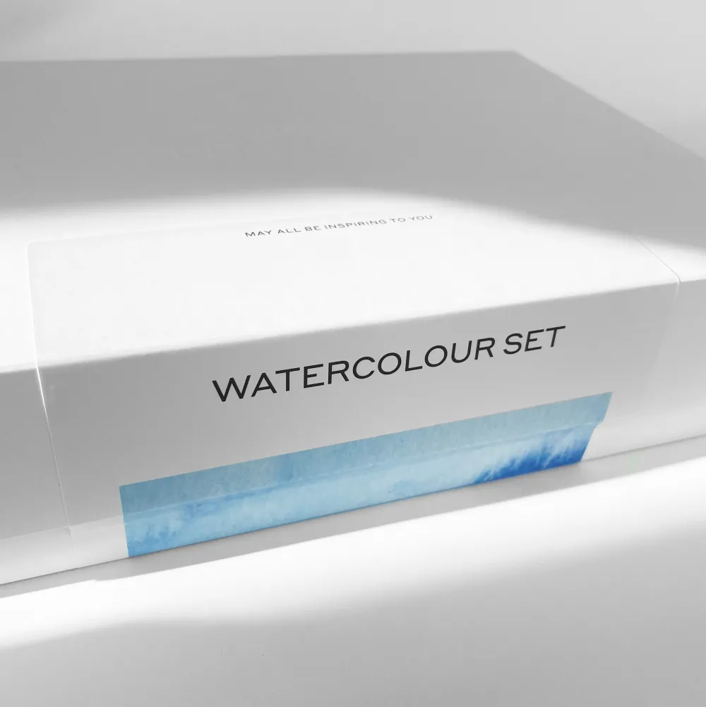 PaperConcept Zestaw do malarstwa akwarelowego Watercolour Set -
