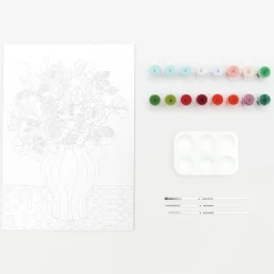 Rico Design Zestaw do malowania po numerach - - Red Roses ><noscript><img width=
