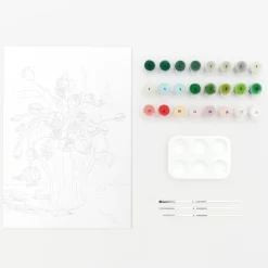 Rico Design Zestaw do malowania po numerach - - Tulips Bouquet