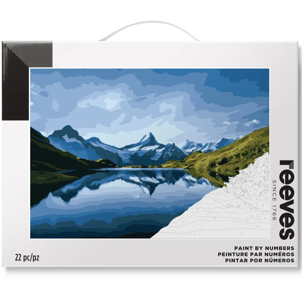 Reeves Zestaw do malowania po numerach - - Mountains