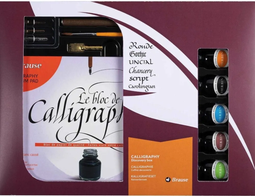 Brause Zestaw do nauki kaligrafii Discovery Box -