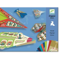 Djeco Zestaw do origami - - Samoloty, 20 szt.