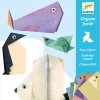 Djeco Zestaw do origami - - Zwierzęta polarne, 24 szt. > Papier Origami