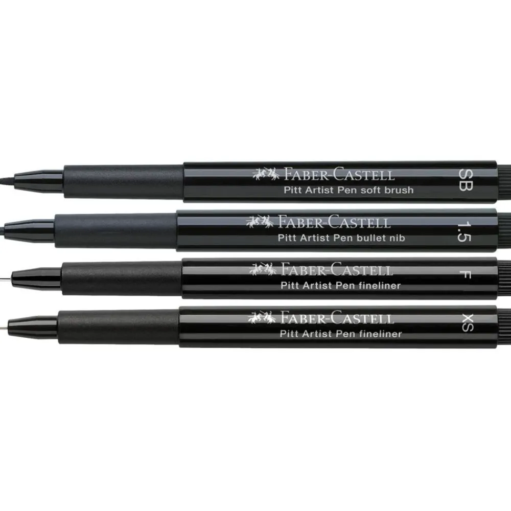 Faber-Castell Zestaw do rysowania komiksów The Famazings-Son - - 4 szt. > Markery, Brushpeny I Pisaki