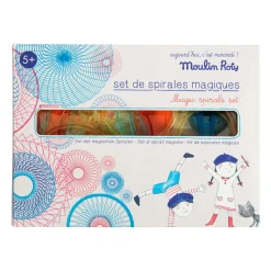 Dzieci Moulin Roty Zestaw do rysowania - - Magiczne Spirale