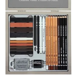 Cretacolor Zestaw do szkicowania Passion Box - - 25 szt.