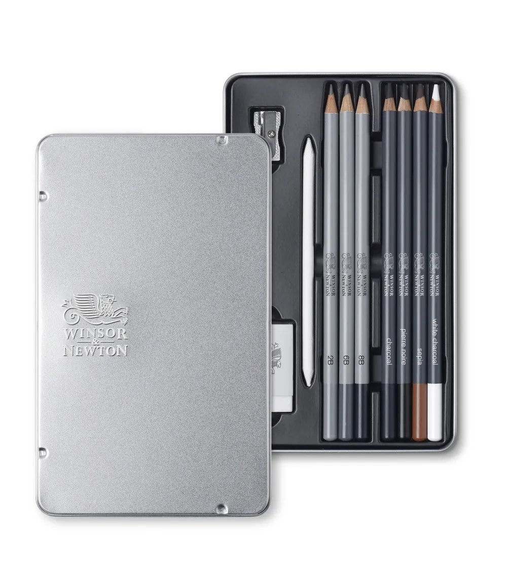 Winsor & Newton Zestaw do szkicowania - - 10 szt. > Zestawy Do Rysunku