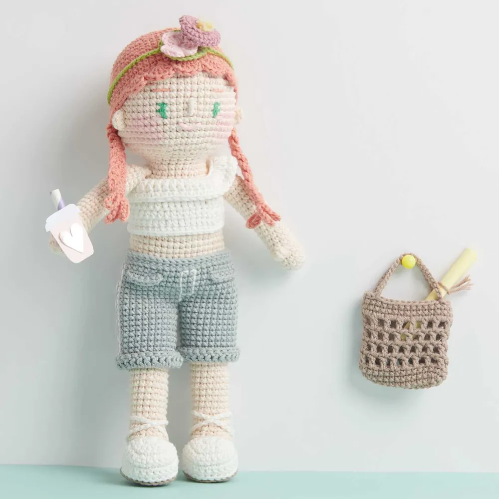 Rico Design Zestaw do szydełkowania Ricorumi Dollies - - City Girlfriends