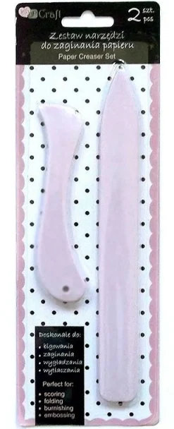 dpCraft Zestaw do zaginania papieru, kostka introligatorska - - 12 i 20,5 cm