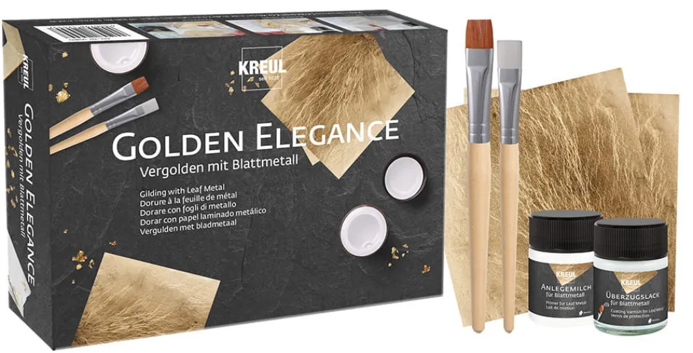 Kreul Zestaw do złoceń Golden Elegance - > Pozłotnictwo