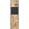 Rico Design Zestaw drewnianych stempli - Paper Poetry - Japońskie wzory, 6 szt.