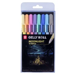 Sakura Zestaw długopisów żelowych Gelly Roll Moonlight - - 8 szt. > Długopisy Żelowe|Markery, Brushpeny I Pisaki