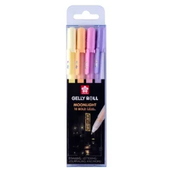 Sakura Zestaw długopisów żelowych Gelly Roll Moonlight - - 4 szt. > Długopisy Żelowe|Markery, Brushpeny I Pisaki