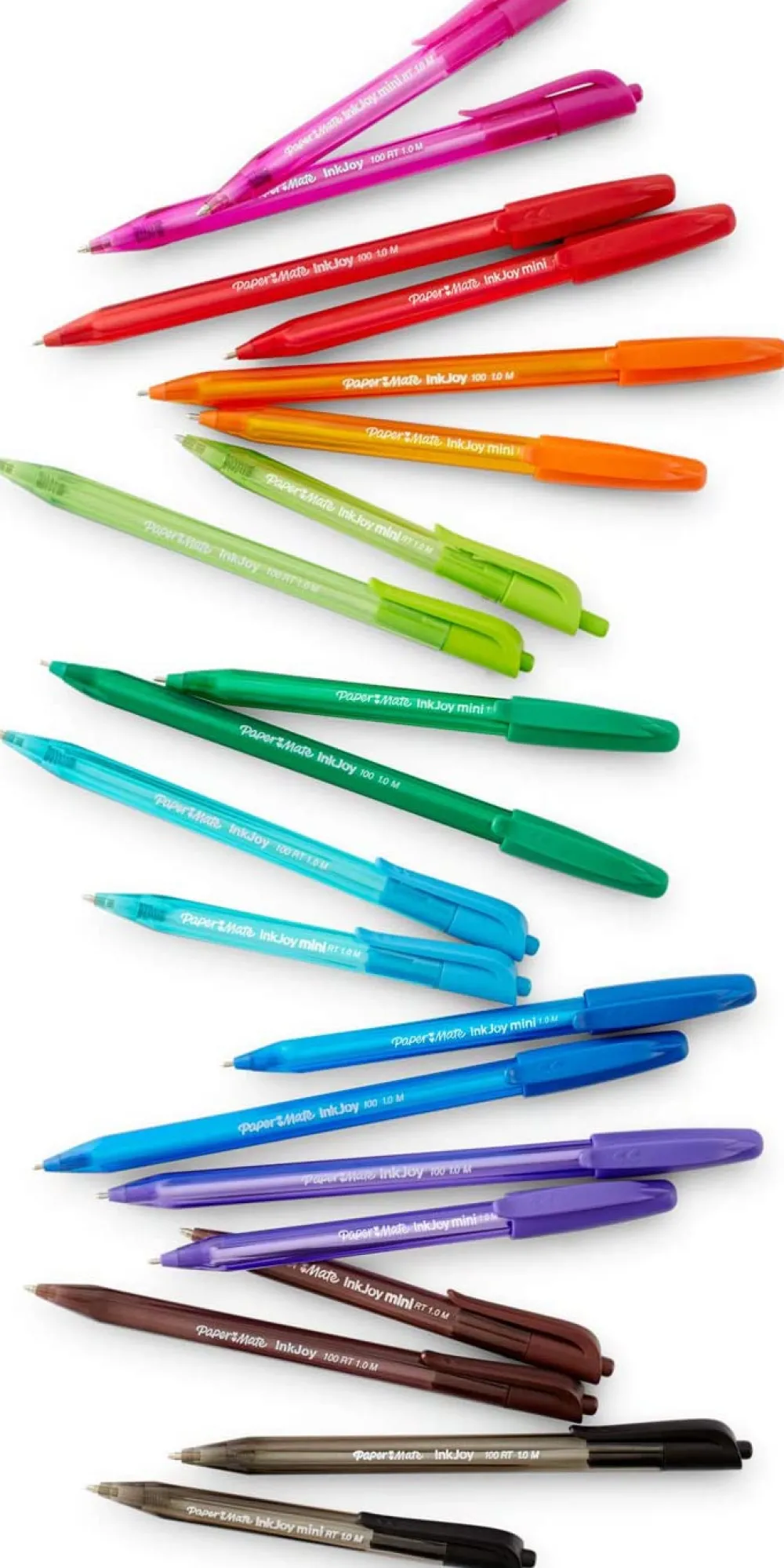 Paper Mate Zestaw długopisów InkJoy 100 - - niebieskie, 0,7 mm, 5 szt. > Długopisy