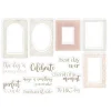 Piatek Trzynastego Zestaw elementów Frames and Words - Piątek Trzynastego - Love and lace 13 szt. > Papiery Do Scrapbookingu