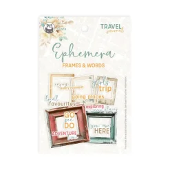 Piatek Trzynastego Zestaw elementów Frames & Words - Piątek Trzynastego - Travel Journal 13 szt.