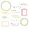 Piatek Trzynastego Zestaw elementów Frames & Words - Piątek Trzynastego - Spring is Calling 12 szt.
