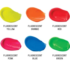 Liquitex Zestaw farb akrylowych Basics Acrylic Fluorescents - - 6 kolorów x 22 ml