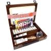 Renesans Zestaw farb akrylowych Colours w drewnianej walizce - - 12 kolorów x 20 ml