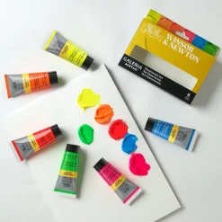 Winsor & Newton Zestaw farb akrylowych Galeria Fluorescent Set - - 6 x 20 ml > Farby Akrylowe