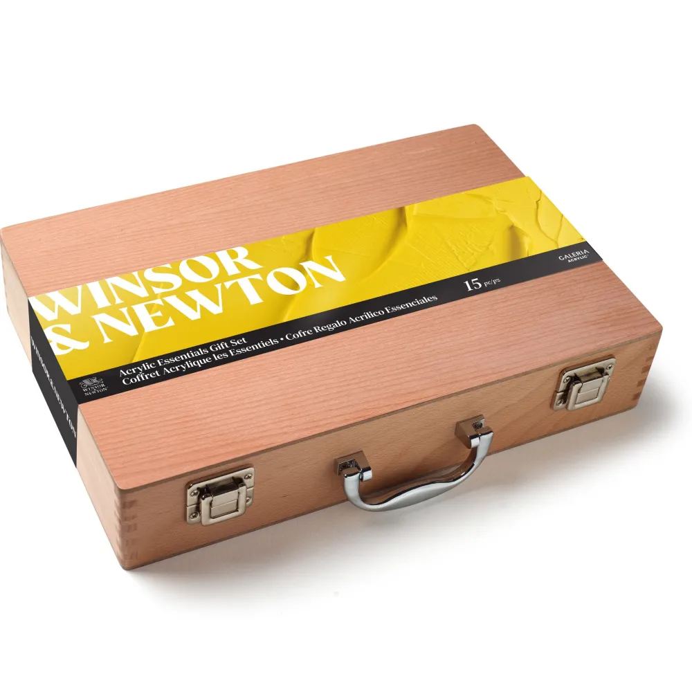 Winsor & Newton Zestaw farb akrylowych Galeria z akcesoriami - - 15 szt.