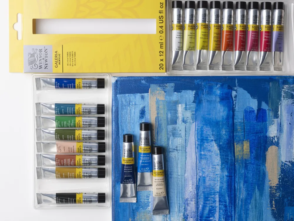 Winsor & Newton Zestaw farb akrylowych Galeria - - 12 ml x 20 szt. > Farby Akrylowe
