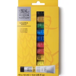 Winsor & Newton Zestaw farb akrylowych Galeria - - 12 ml x 10 szt. > Farby Akrylowe