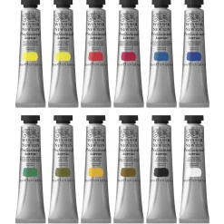 Winsor & Newton Zestaw farb akrylowych Professional - - 12 kolorów x 20 ml > Farby Akrylowe