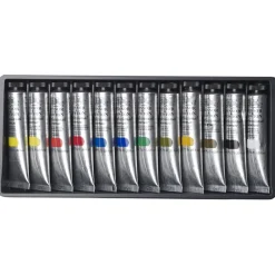 Winsor & Newton Zestaw farb akrylowych Professional - - 12 kolorów x 20 ml ><noscript><img width=