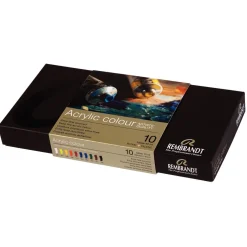 Rembrandt Zestaw farb akrylowych - - 10 kolorów x 40 ml