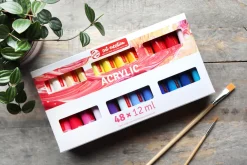 Talens Art Creation Zestaw farb akrylowych - - 48 kolorów x 12 ml