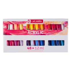 Talens Art Creation Zestaw farb akrylowych - - 48 kolorów x 12 ml