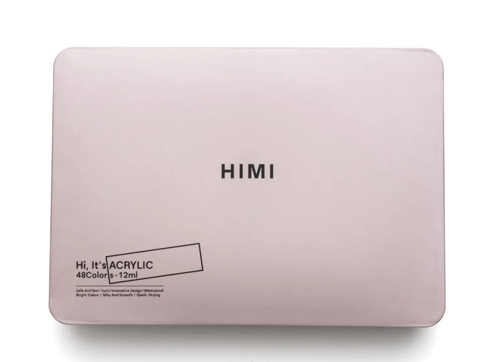 HIMI Zestaw farb akrylowych Twin Cup - - Pearl Pink 48 szt.