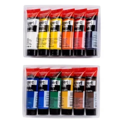 Amsterdam Zestaw farb akrylowych w tubkach Expert - - 12 kolorów x 20 ml