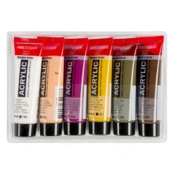 Amsterdam Zestaw farb akrylowych w tubkach - - Portrait, 6 kolorów x 20 ml > Farby Akrylowe