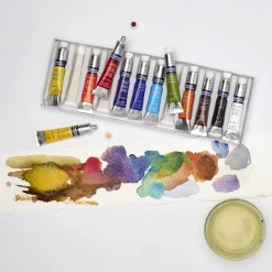 Winsor & Newton Zestaw farb akwarelowych Cotman w tubkach - - 12 kolorów > Farby Akwarelowe
