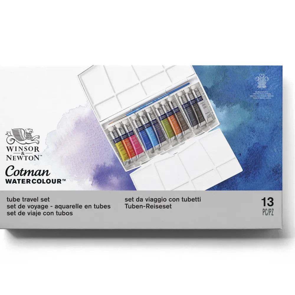 Winsor & Newton Zestaw farb akwarelowych Cotman w tubkach - - 13 szt. > Farby Akwarelowe