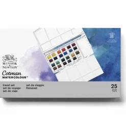 Winsor & Newton Zestaw farb akwarelowych Cotman Mixed Travel - - 20 szt. > Farby Akwarelowe