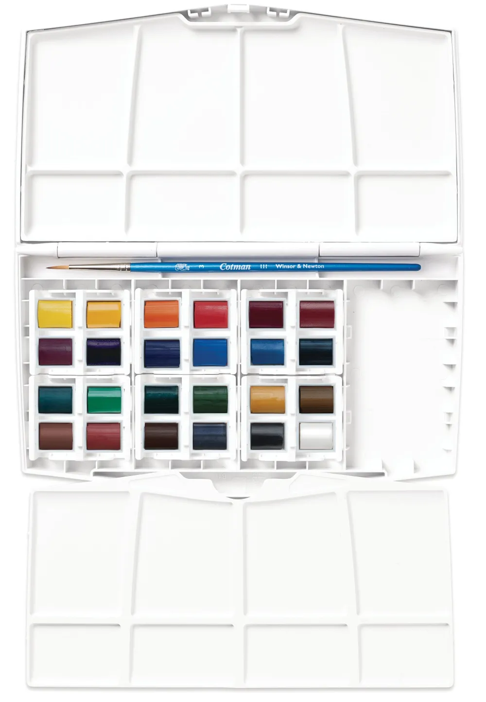 Winsor & Newton Zestaw farb akwarelowych Cotman Travel - - 25 szt.