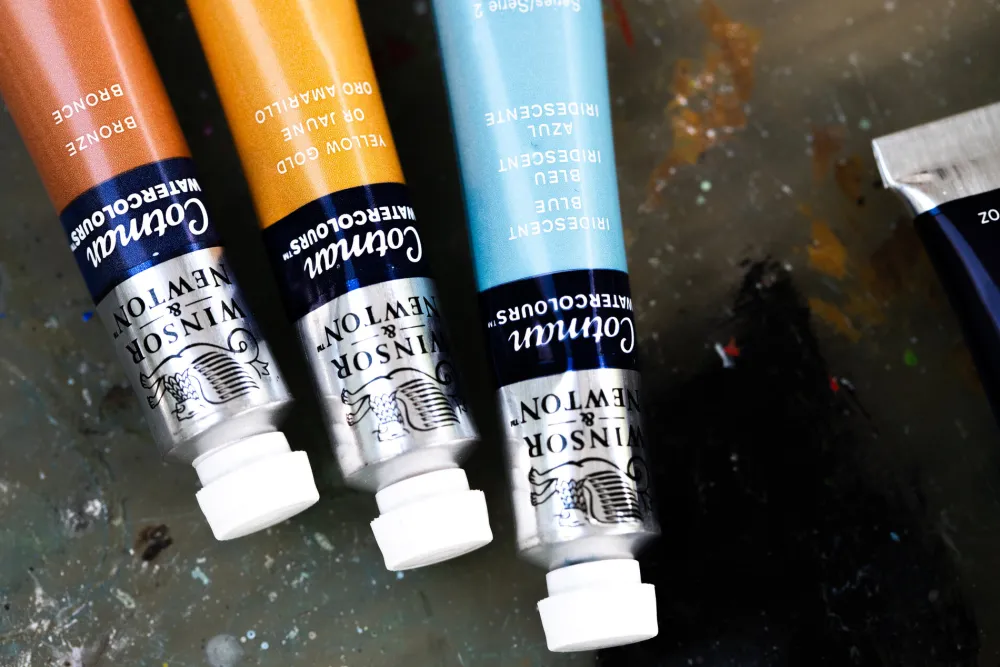 Winsor & Newton Zestaw farb akwarelowych Cotman Metallic - - 8 kolorów > Farby Akwarelowe