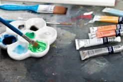 Winsor & Newton Zestaw farb akwarelowych Cotman Metallic - - 8 kolorów ><noscript><img width=