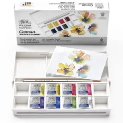 Winsor & Newton Zestaw farb akwarelowych Cotman Floral - - 8 kolorów