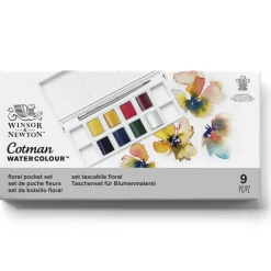 Winsor & Newton Zestaw farb akwarelowych Cotman Floral - - 8 kolorów