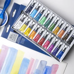 Winsor & Newton Zestaw farb akwarelowych Cotman - - 20 kolorów x 5 ml